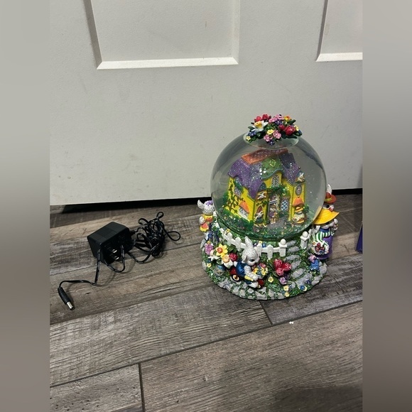 Christopher Radko Dapper Family snowglobe Glitterglobe With Box - Picture 3 of 8